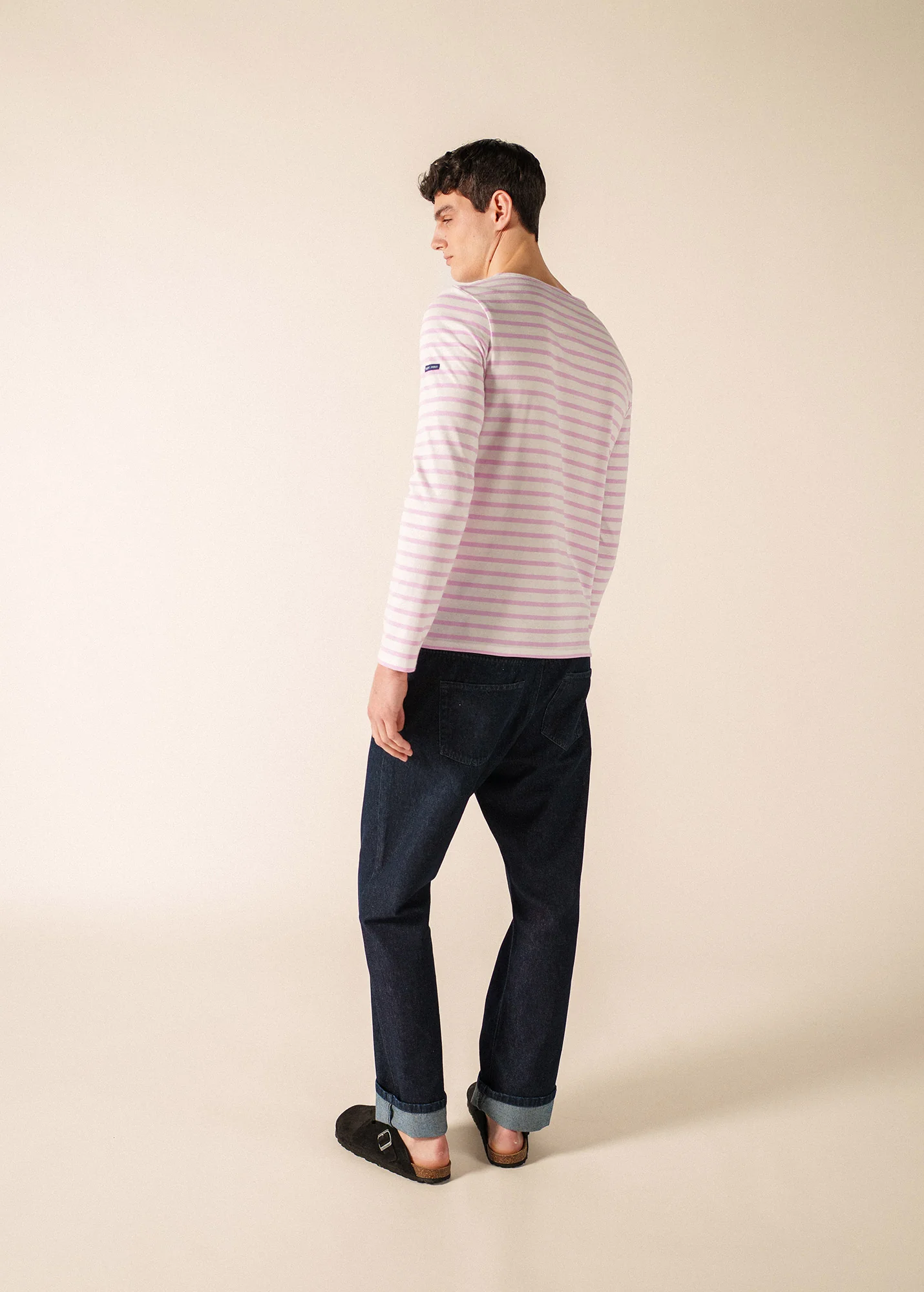 Minquiers Breton shirt (NEIGE/NACRE) - Image 4