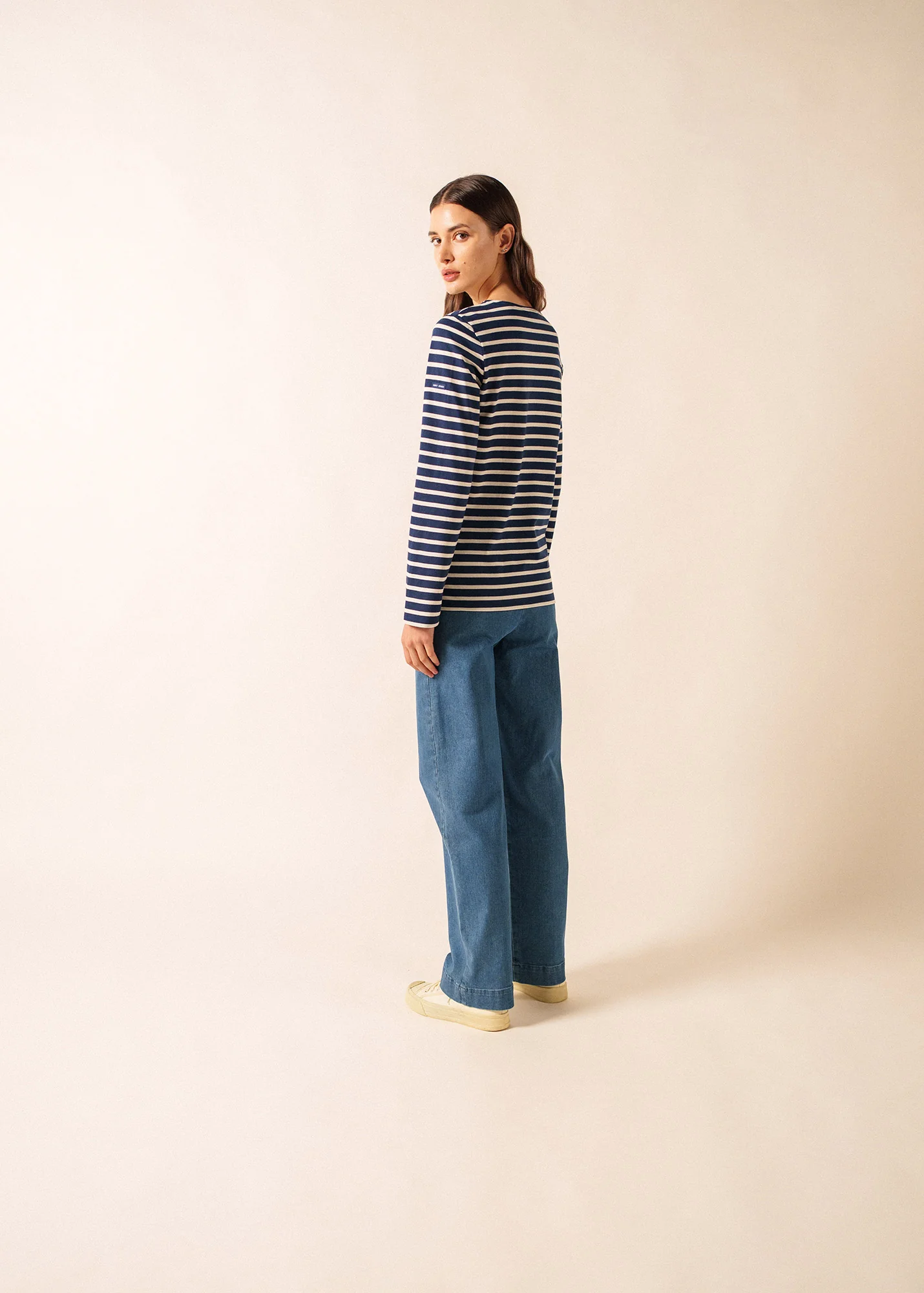 Minquiers Breton shirt (MARINE/ECRU) - Image 5