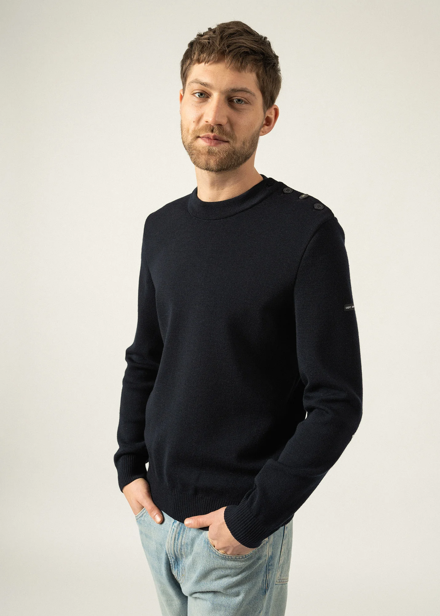 Mondiovision jumper x La tour Eiffel (NAVY/ECUME) - Image 3