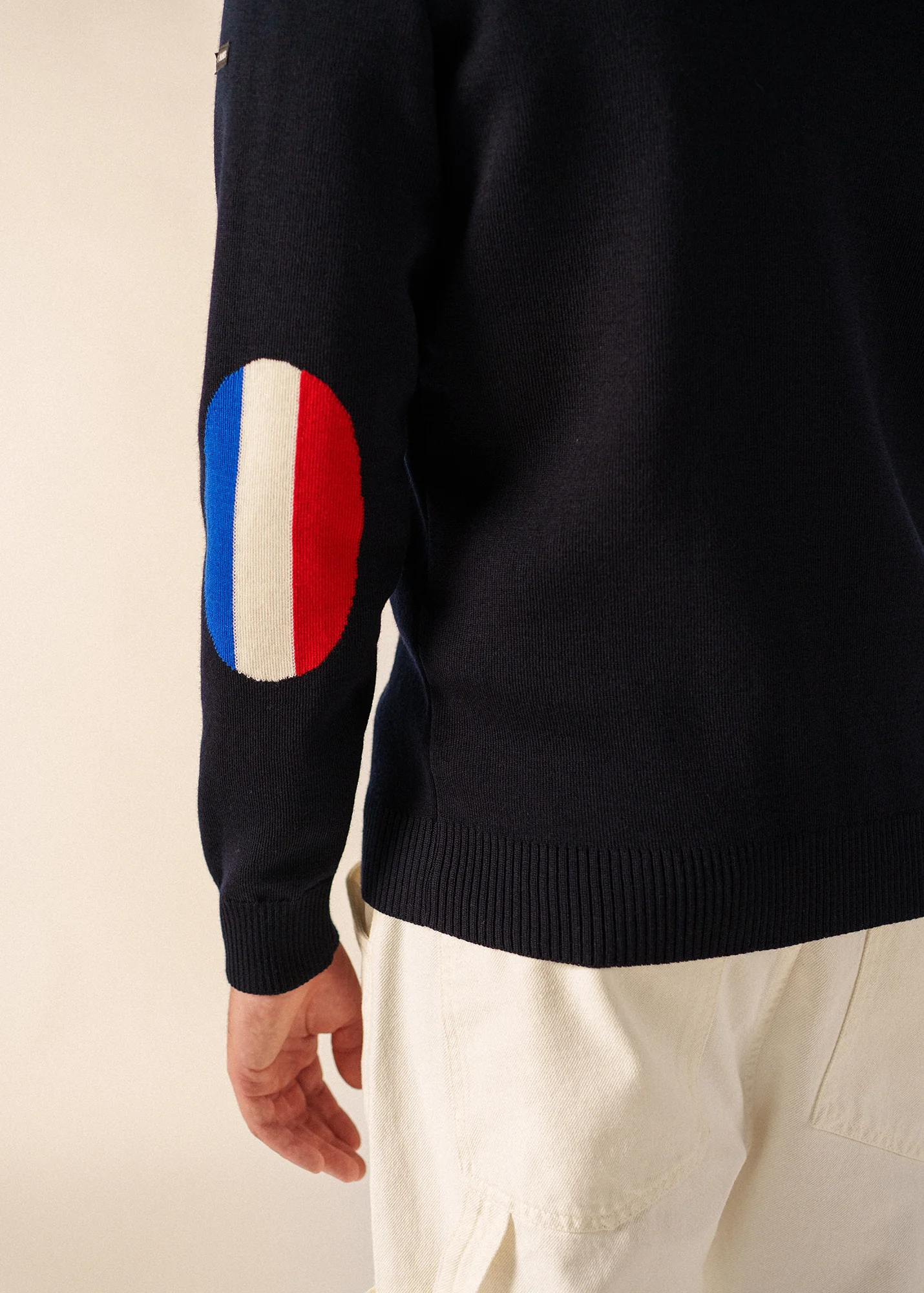 Mondiovision France jumper (NAVY/MULTICO) - Image 5