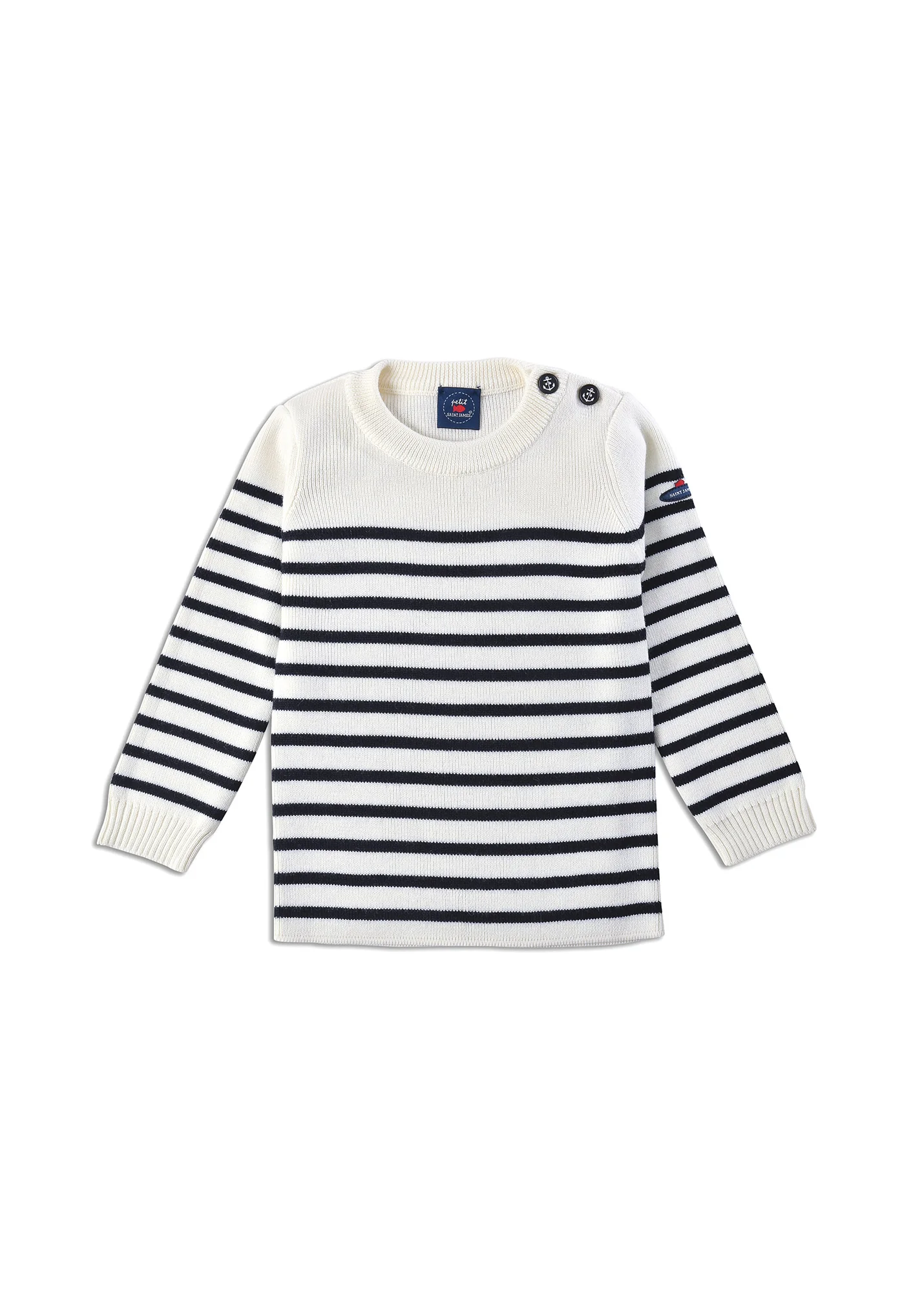 Moussaillon striped jumper (ECUME/NAVY) - Image 4