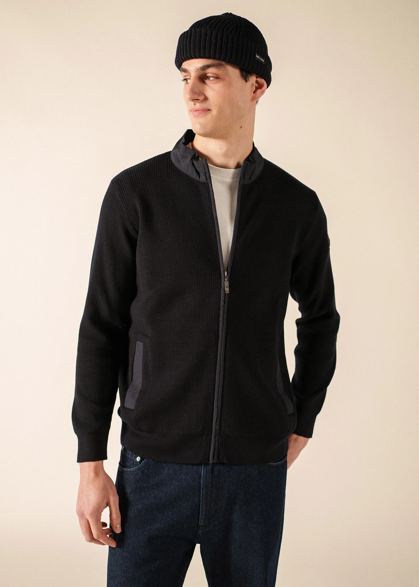 Navigateur cardigan (NAVY) - Image 3