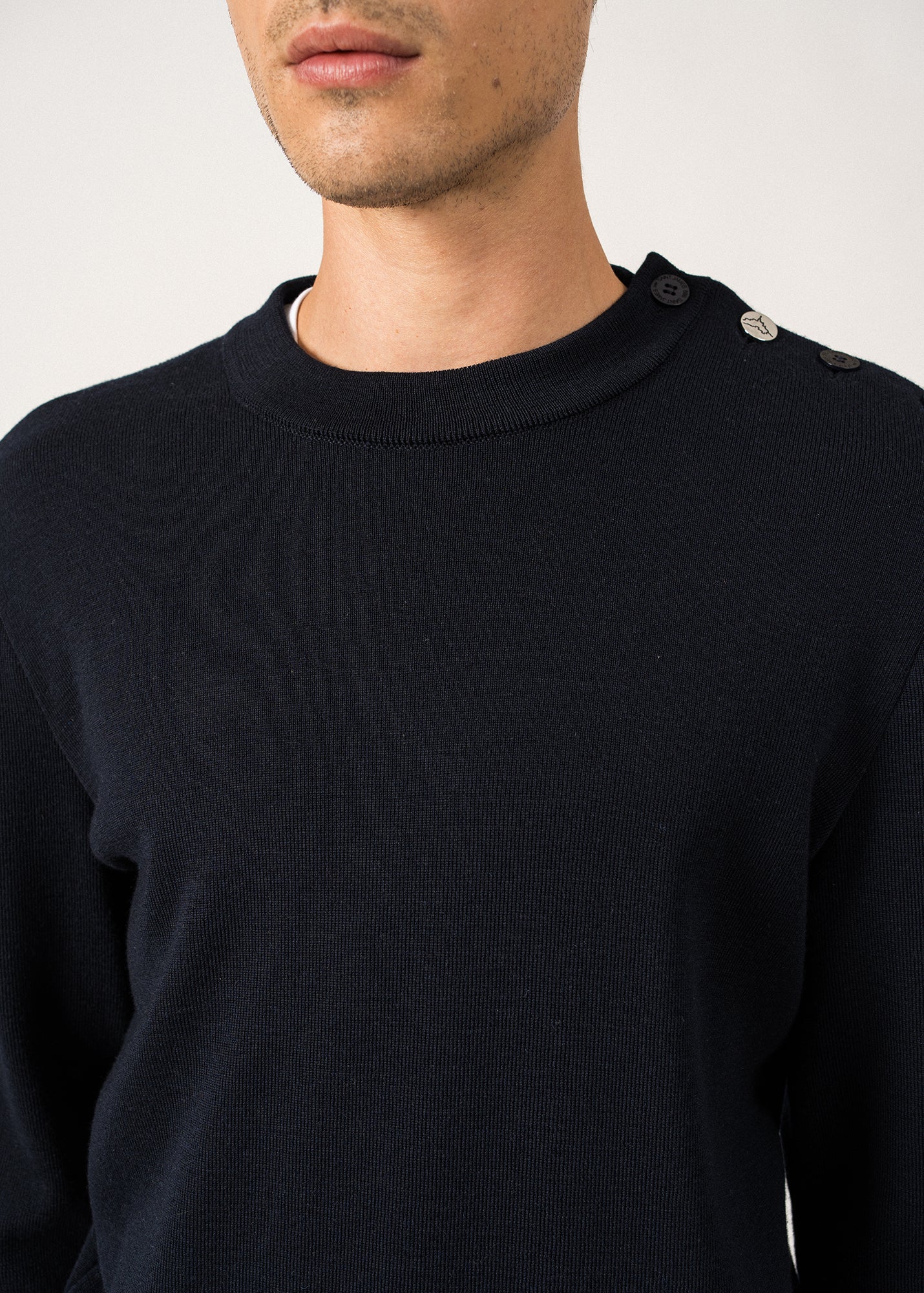 Mondiovision jumper x le Mont Saint-Michel (NAVY/MULTICO) - Image 4