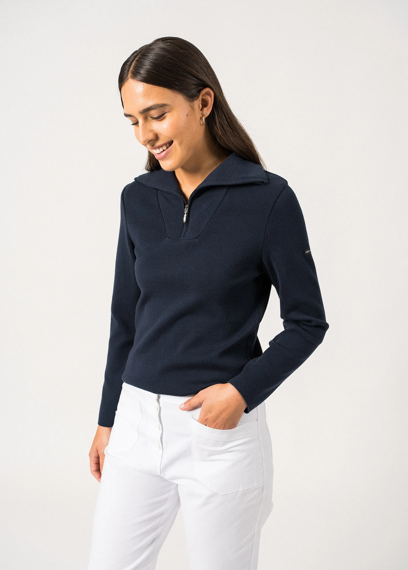 Passerelle cotton jumper (MARINE) - Image 3