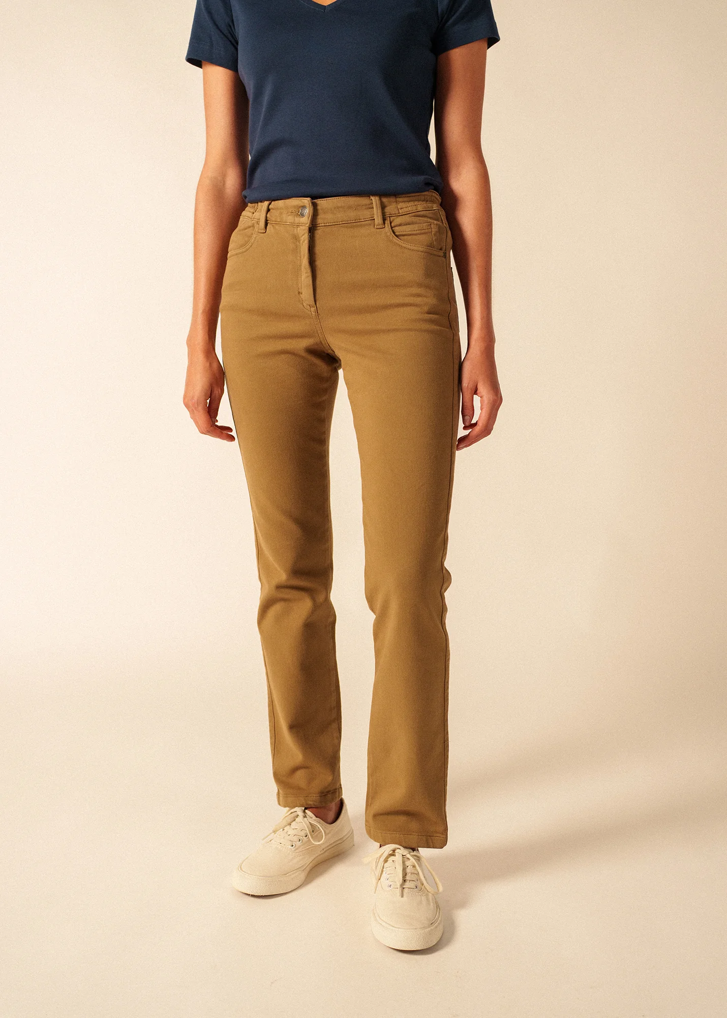 Patricia Couleur pants (BEIGE FONCE)
