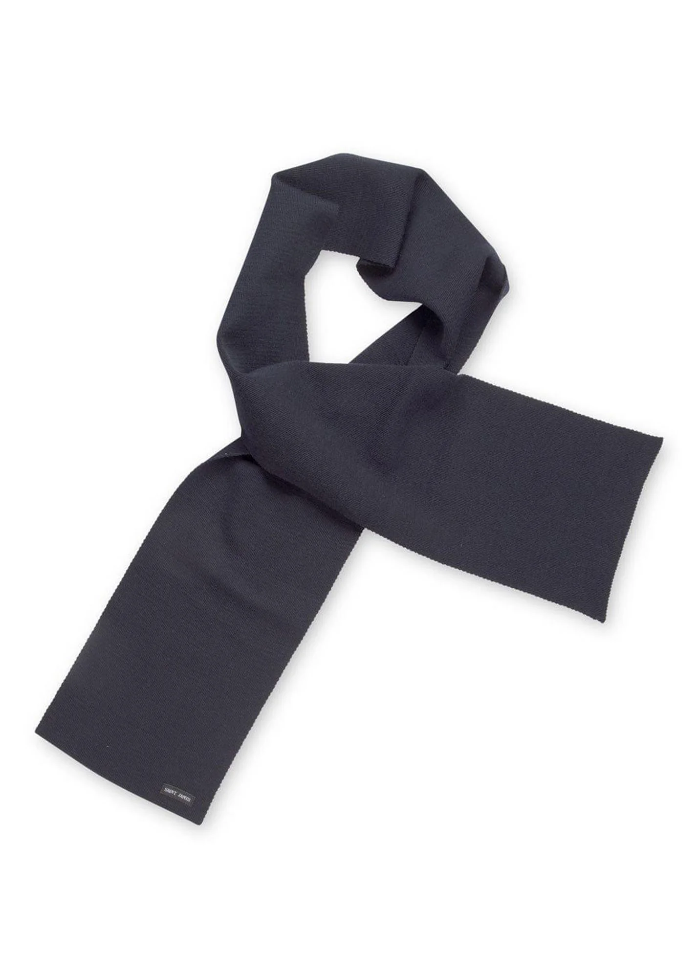 Plain scarf (MARINE) - Image 5