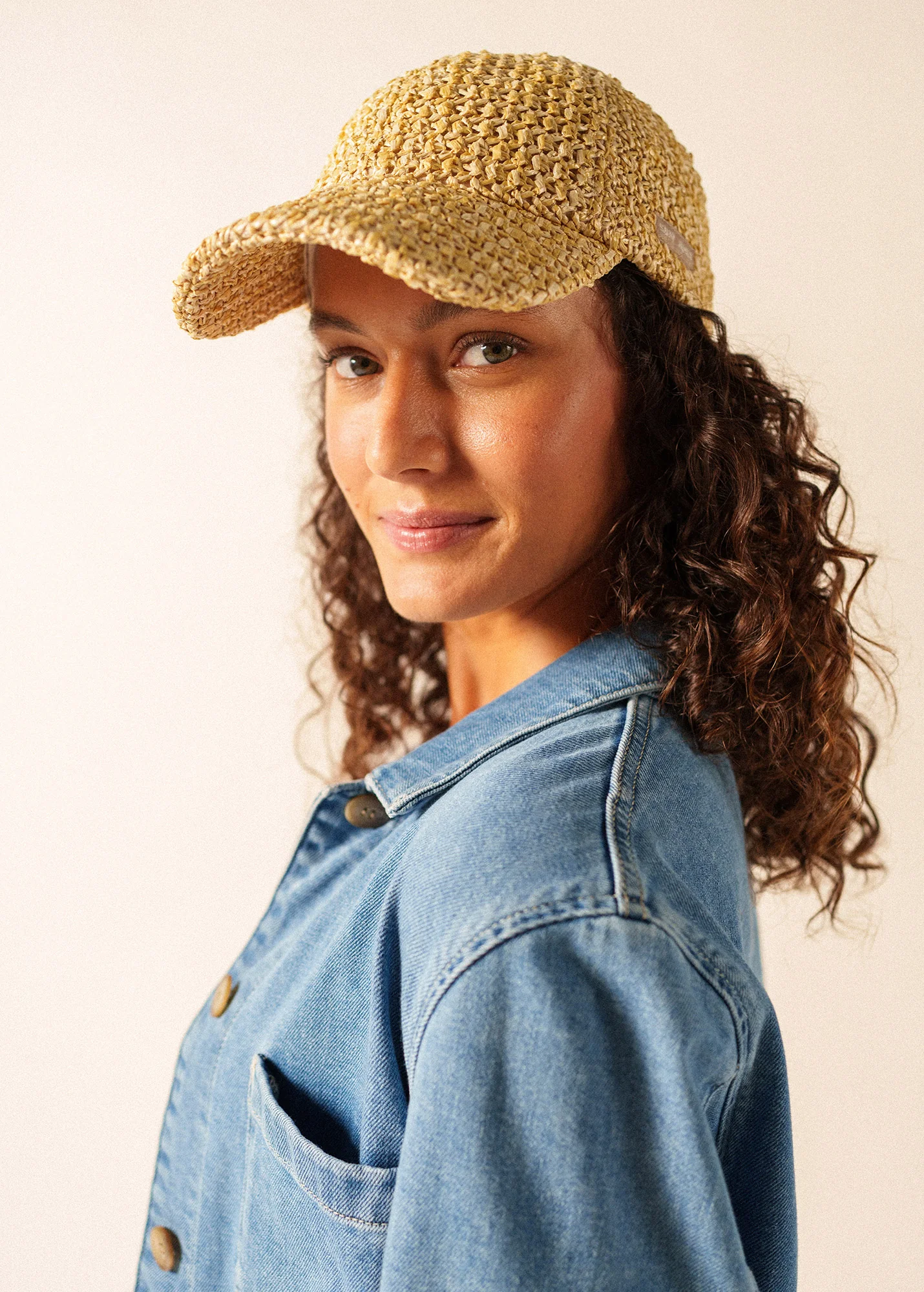 Raffia Cap (NATUREL) - Image 2