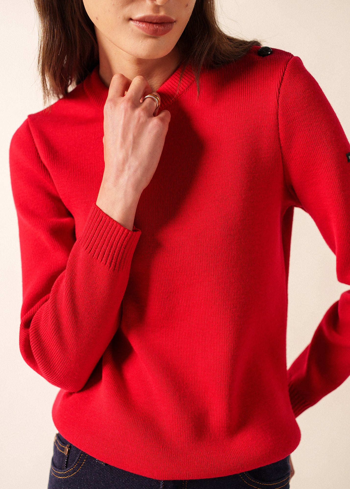 Rochefort sailor jumper (ROUGE) - Image 4