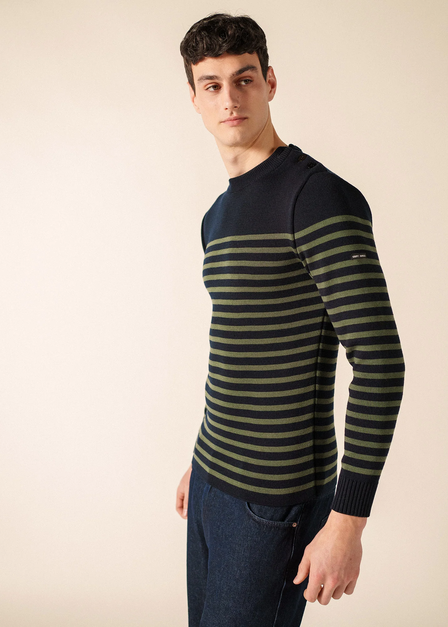 Rochefort sailor jumper (NAVY/ALGUE) - Image 2