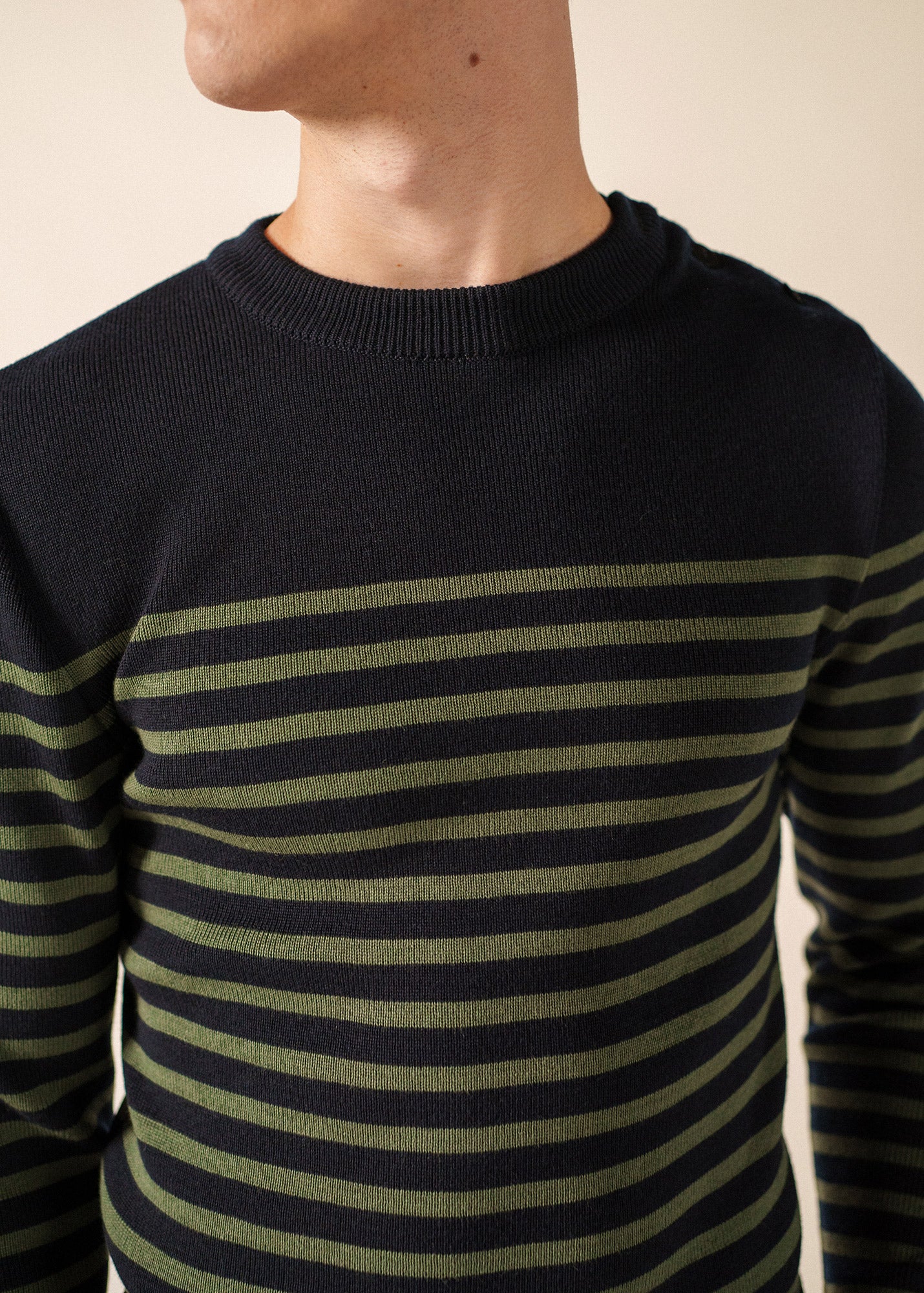 Rochefort sailor jumper (NAVY/ALGUE) - Image 3