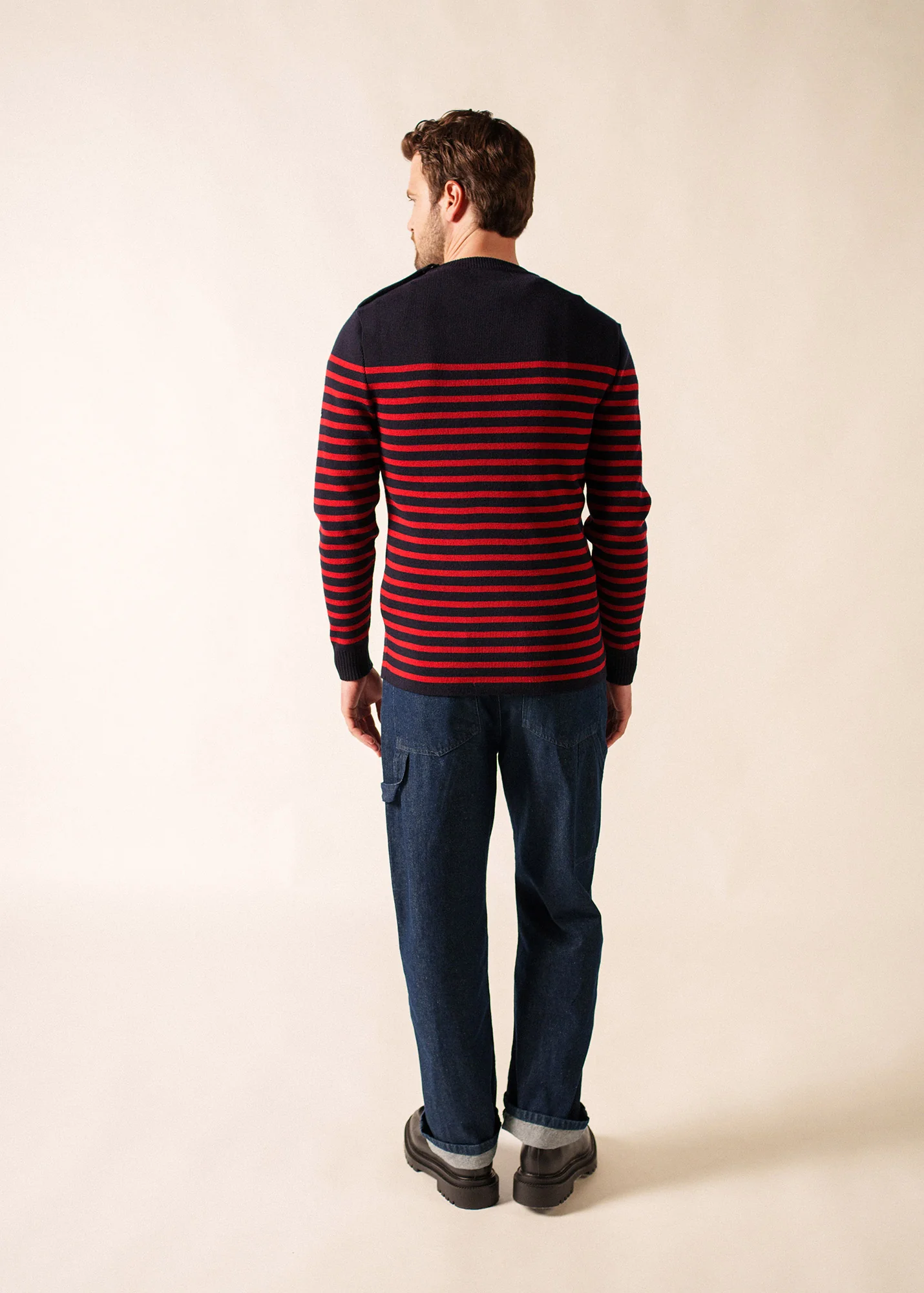 Rochefort sailor jumper (NAVY/MEDOC) - Image 2