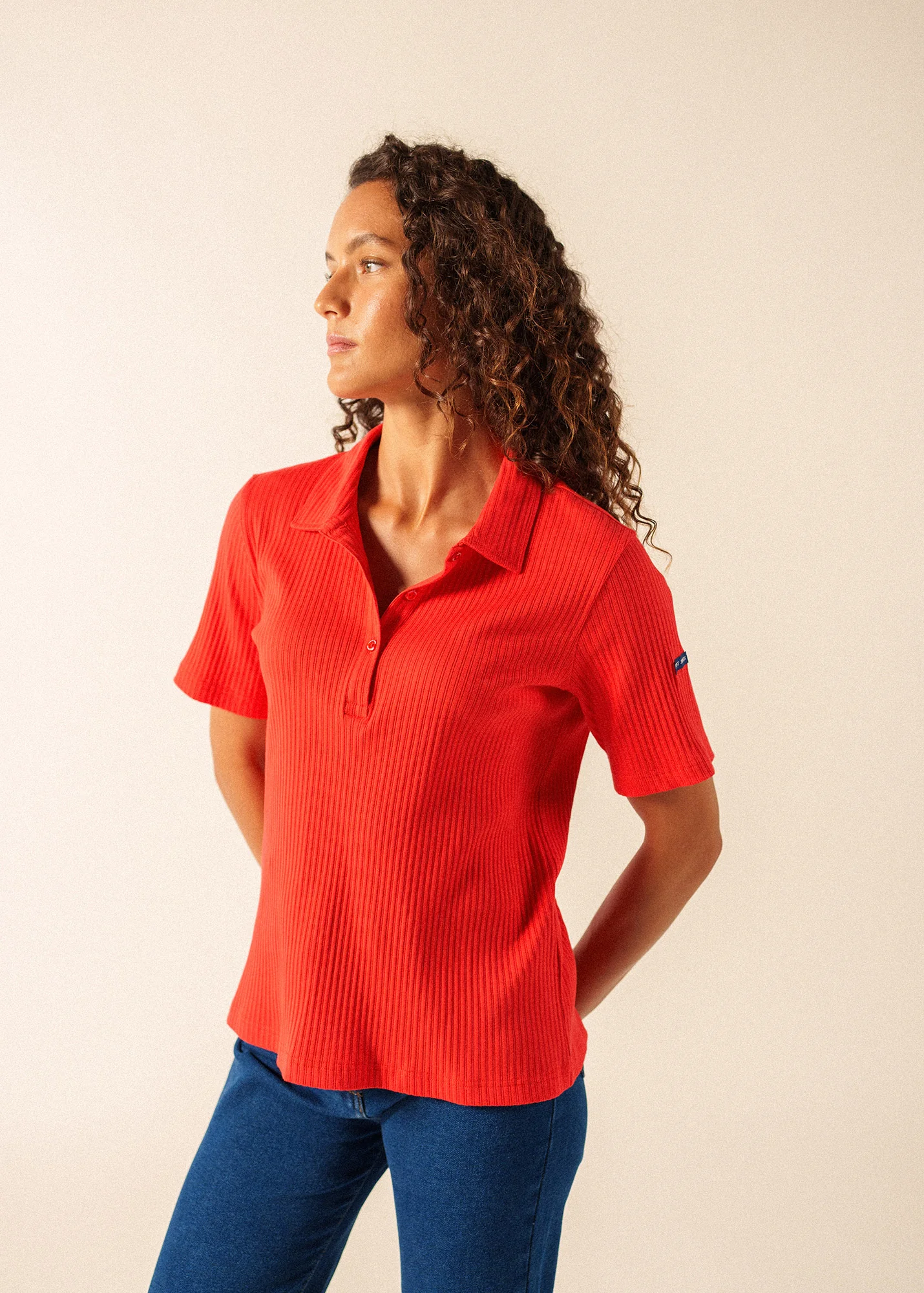 Romy Polo Shirt (PIGMENT) - Image 3