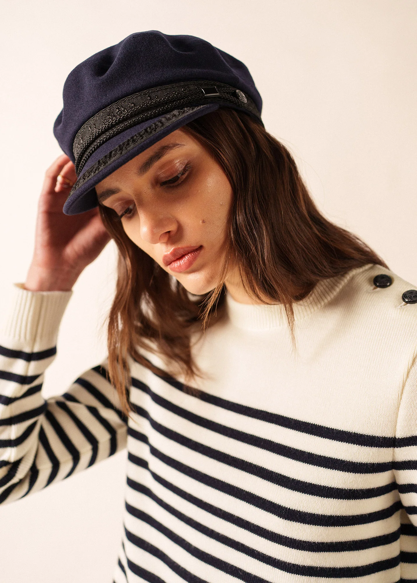 Sailor cap (NAVY) - Image 3