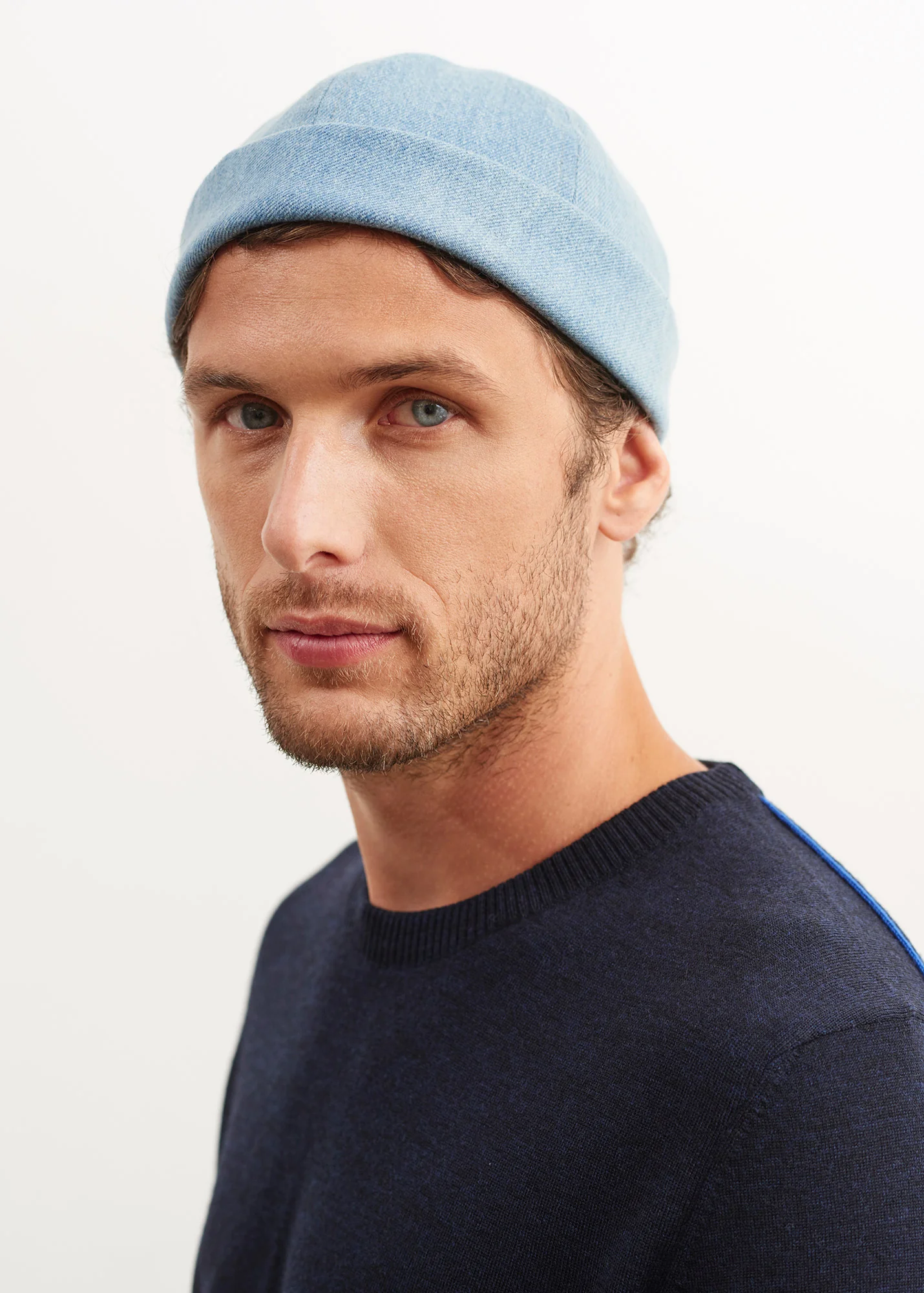 Miki Denim cap (DENIM DELAVE)