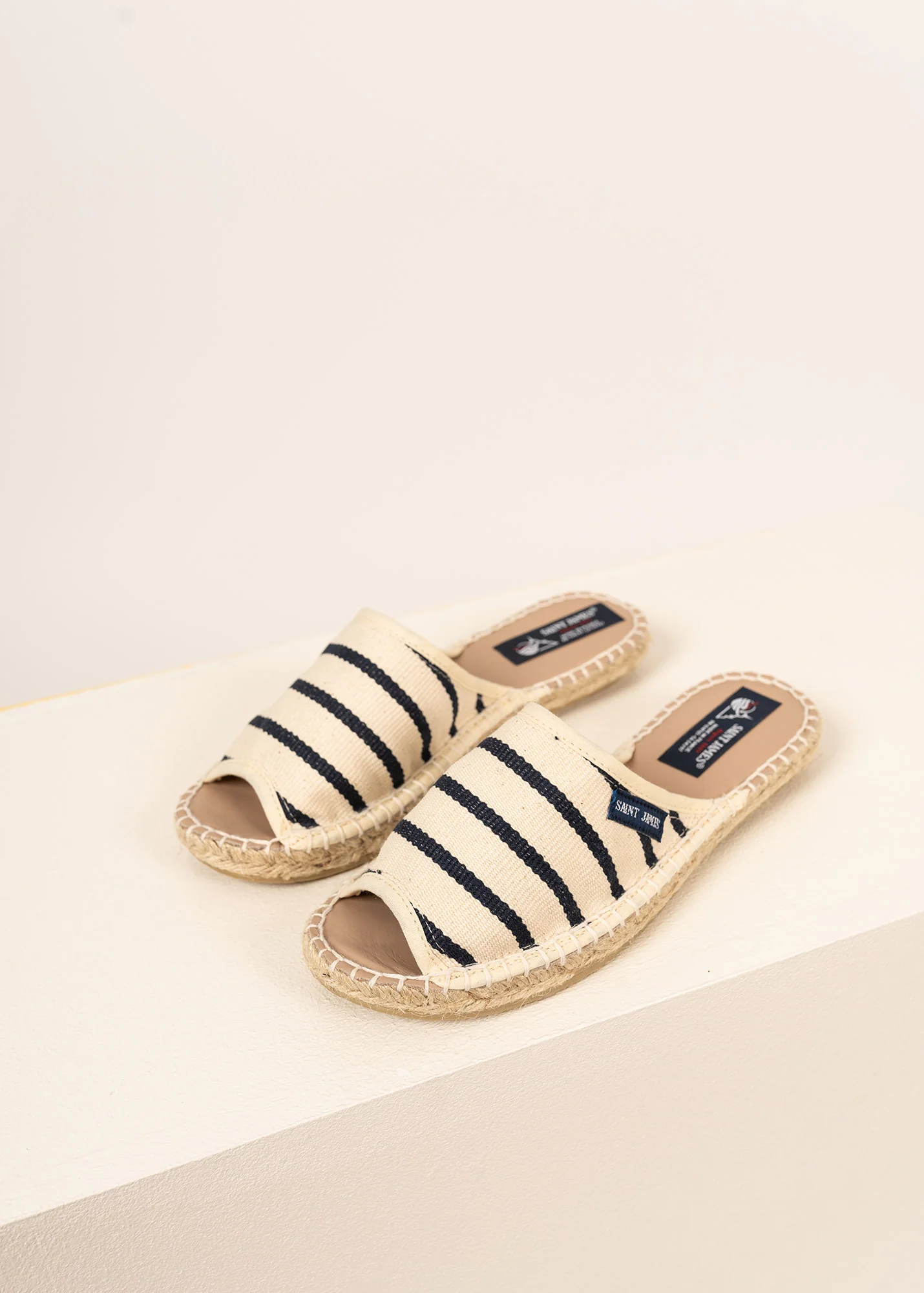 Mule espadrilles (ECRU/MARINE)