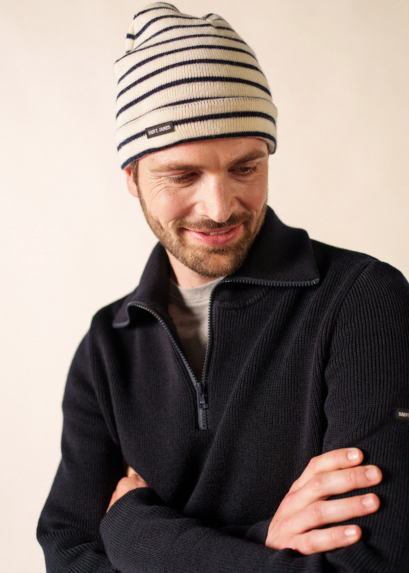 Sailor hat (ECRU/MARINE)