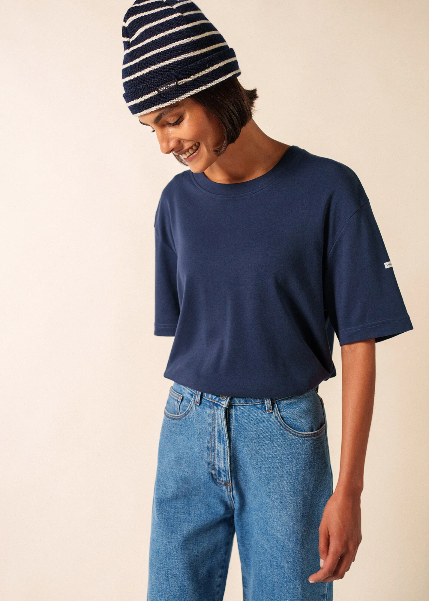 Sailor hat (MARINE/ECRU) - Image 3