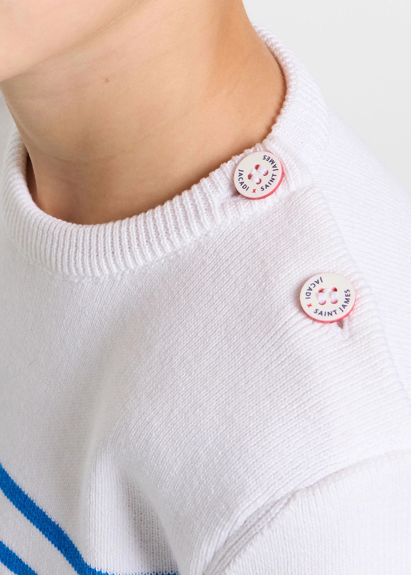 Sweatshirt x Jacadi (BLANCE/BLEU RIVAGE) - Image 3