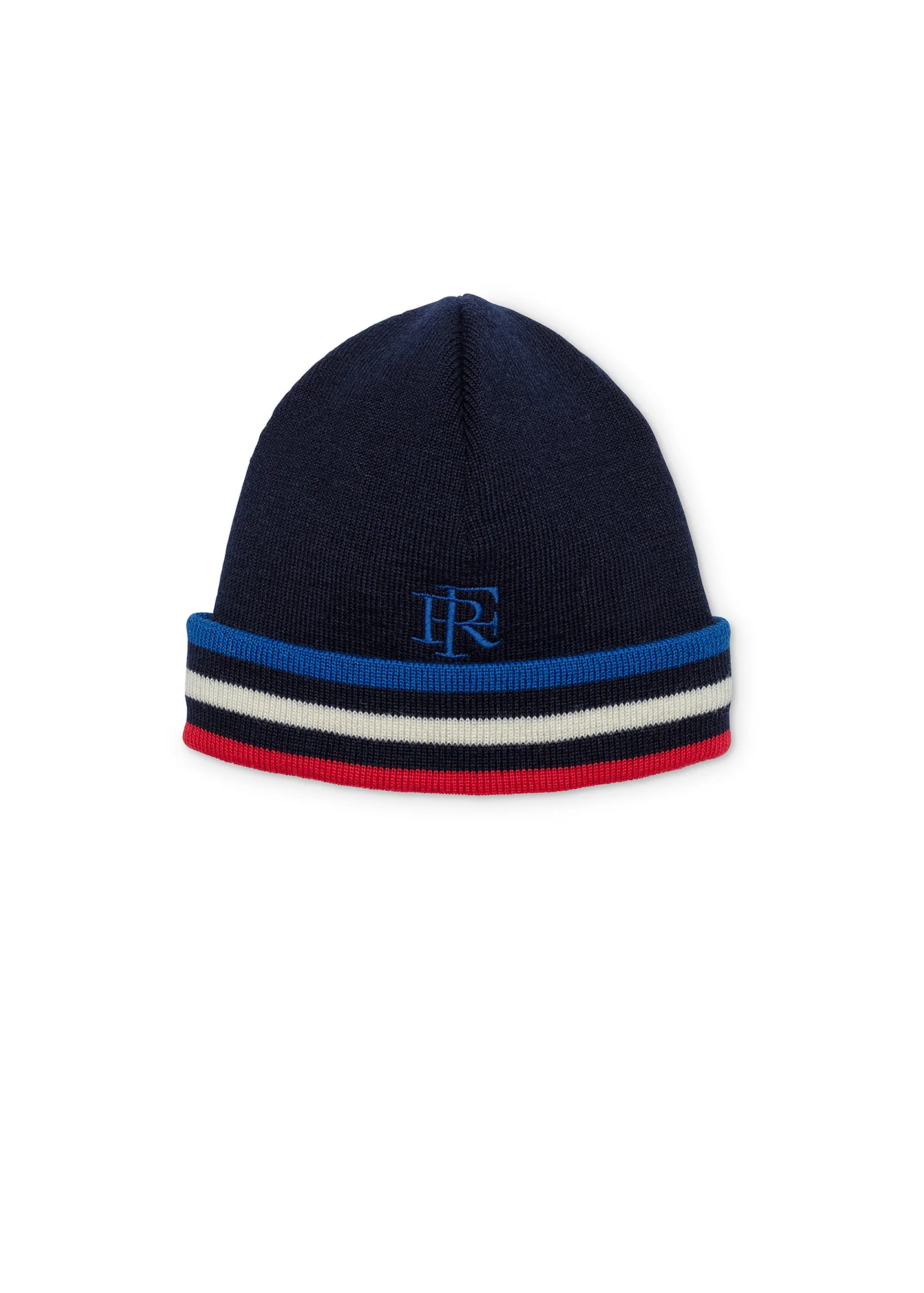 Tricolour beanie x l'Elysée (MARINE)