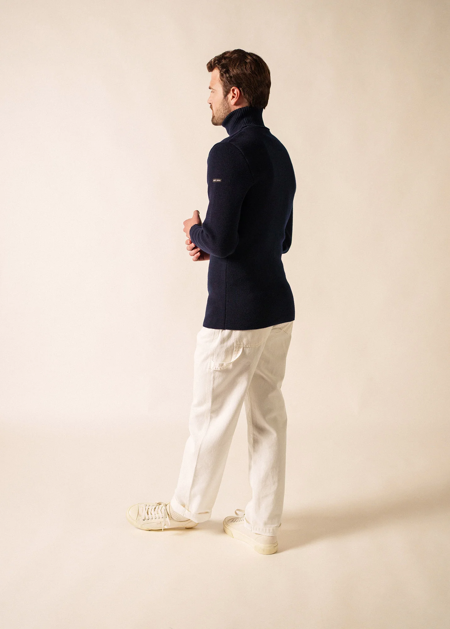 Turtleneck jumper (MARINE) - Image 2