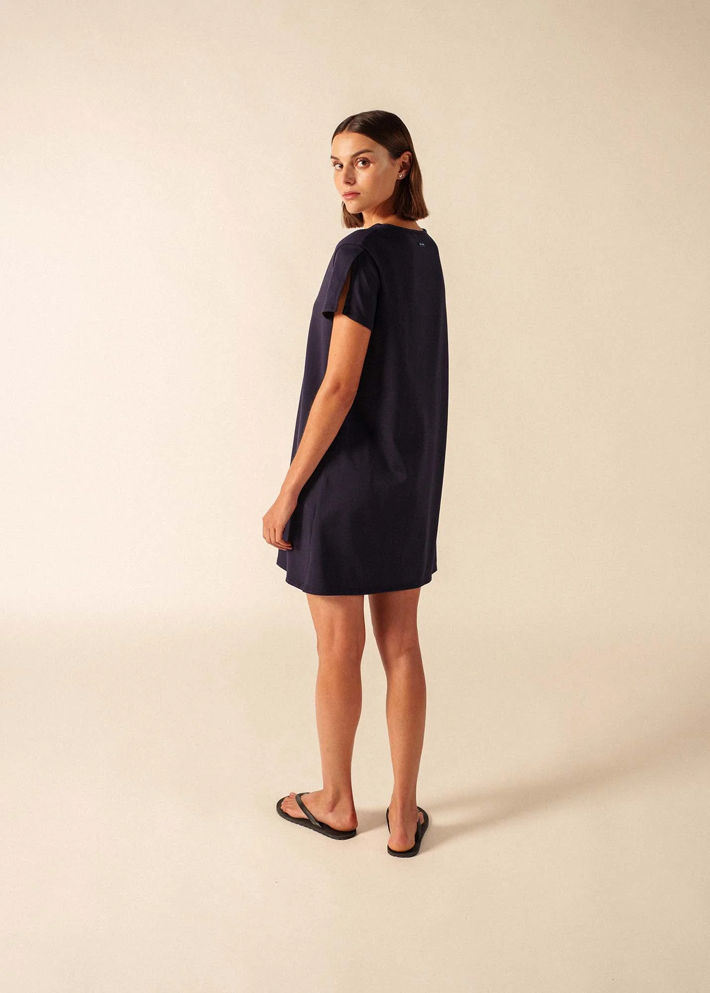 Vicq Dress (NAVY) - Image 2