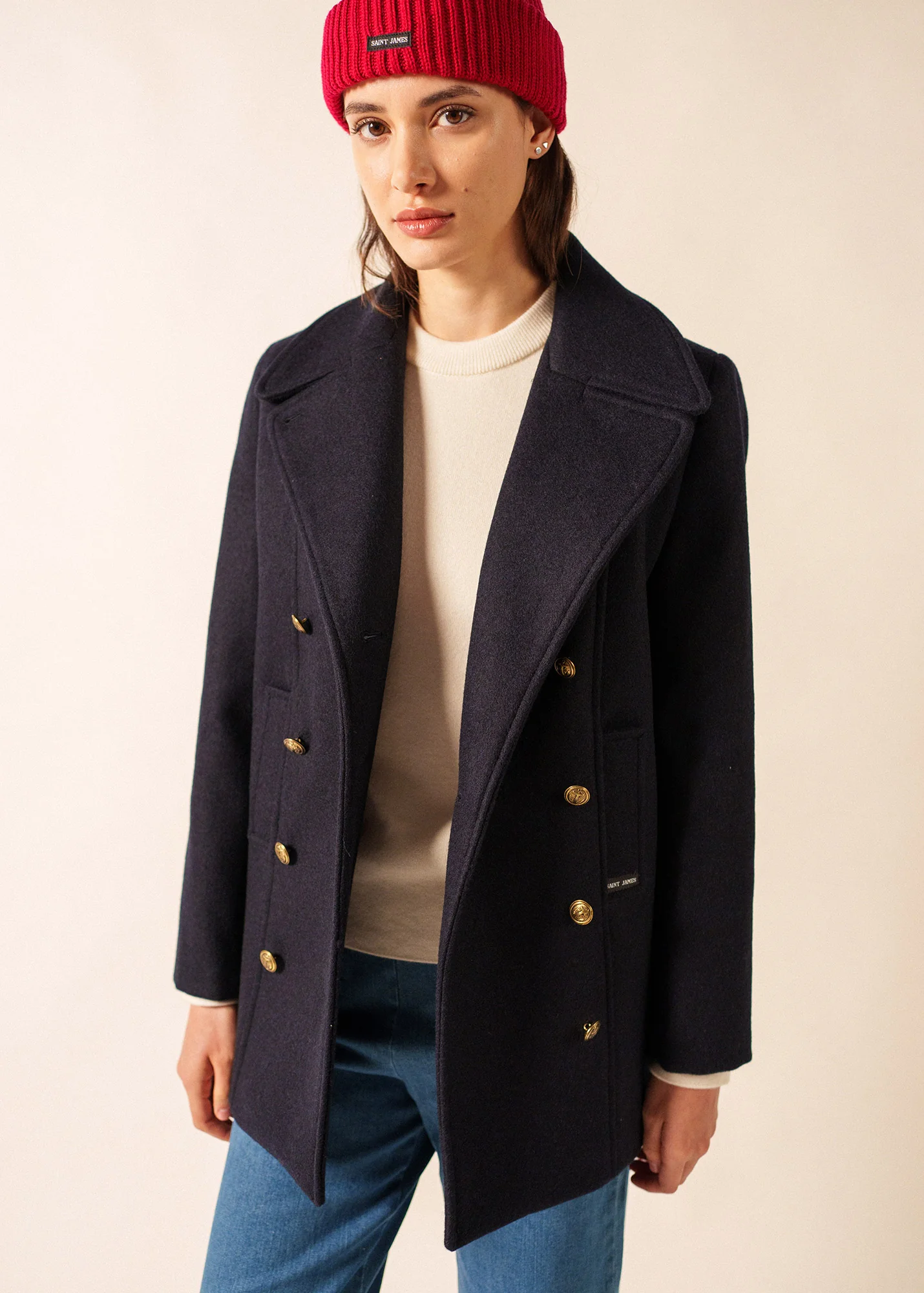 Voilure peacoat (NAVY) - Image 6