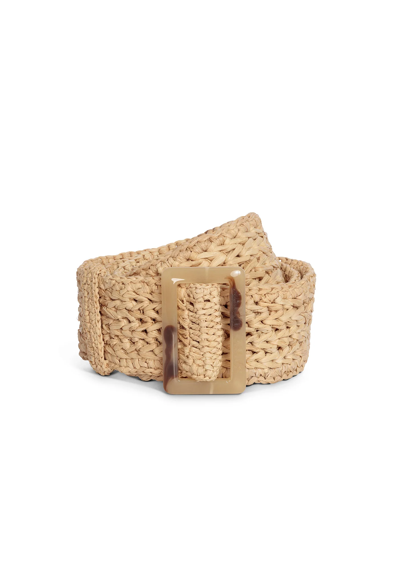 Raffia belt (NATUREL) - Image 3