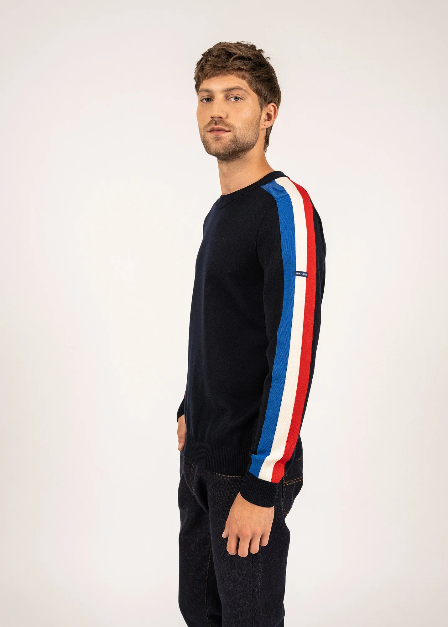 Rglan jumper x l'Elysée (NAVY/GITANE/ECUME/TULIPE) - Image 3